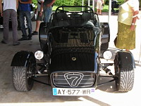 Caterham sur base de Lotus 7 (annees 60) (photo prise a Amberieux, 08-2012) (2)